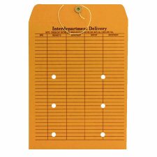 Columbian Interdepartment String & Button Envelope