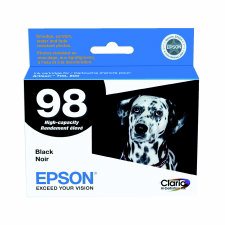 Epson 98 Inkjet Cartridge, T098120-S, High Yield