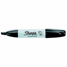 Sharpie Chisel Permanent Marker, Black