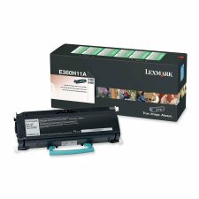 Lexmark Laser Cartridge, E360H11A, Black