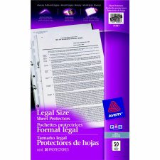 Avery Legal Sheet Protectors