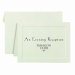 St. James Overtures Traditional Embossed Note Card