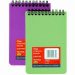 Mead Wire bound Poly Memo Books, 4" x 6"