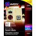 Avery Business Builders, Square Labels, 1 1/2" x 1