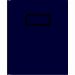 Blueline Notebook With Tabs, Blue