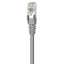 7' CAT5E Snagless Patch Cable, Grey
