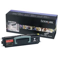 Lexmark Laser Cartridge, 24035SA Black