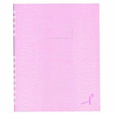 Blueline Pink Ribbon Notebook NotePro, Pink