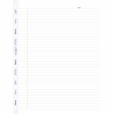 Blueline Miraclebind Ruled Refill Sheets, 11" x 8 