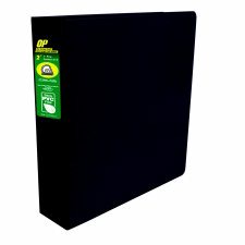 Basics D-Ring Binders, 2", Black