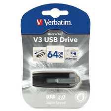 Verbatim Store 'N' Go V3 USB 3.0 Drive, 64GB