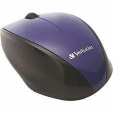 Verbatim Multi-Trac LED Optical Mouse, Purple