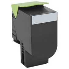 Lexmark Laser Cartridge, 80C0S10, Black