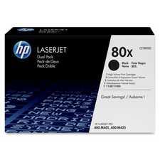 HP 80X-Inkjet Cartridge, CF280XD, Black