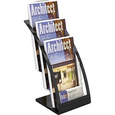 Deflecto 3 Tier Contemporary Leaflet Holder