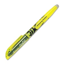 Pilot Frixion Light Spotlighter, Yellow