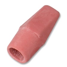  Dixon Pink Pearl Erasers, Pencil Tip