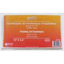 Geocan Packing List Envelopes