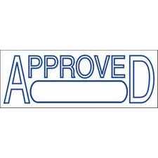 Trodat Self-Inking Message Stamp w/Window APPROVED