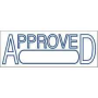 Trodat Self-Inking Message Stamp w/Window APPROVED