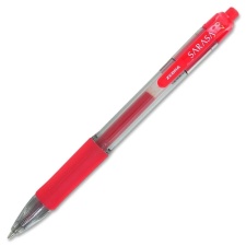 Zebra Sarasa Gel Retractable Pen, Red