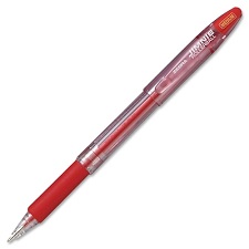 Zebra Jimnie Gel Rollerball Pen, Red