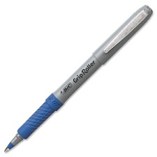 Bic Roller Grip Pen, Fine Blue