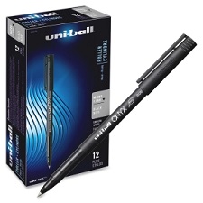 Uni-Ball Onyx Pen, Micro Black