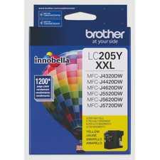 Brother Inkjet Cartridge, LC205YS, Yellow