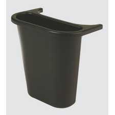 Rubbermaid Side Bin Wastebasket, Black