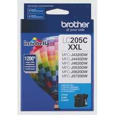 Brother Inkjet Cartridge, LC205CS, Cyan