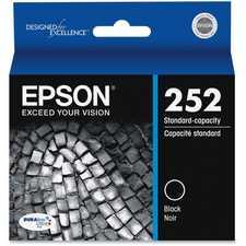 Epson Inkjet Cartridge, T252, Black