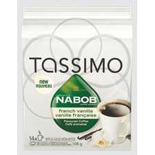 Tassimo Coffee T Discs, Nabob French Vanilla