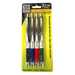 Zebra Z-Grip Z-Flight Retractable Ball Point Pens 