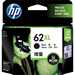 HP Inkjet Cartridge, 62XL, Black