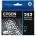Epson Inkjet Cartridge, T252, Black