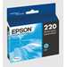 Epson Inkjet Cartridge, T220, Cyan