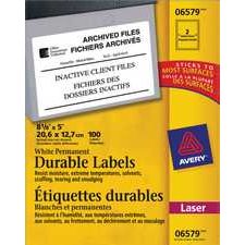 Avery TrueBlock Durable Permanent Labels