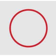 Trodat S-Printy Self-Inking Mini Stamp Red Circle