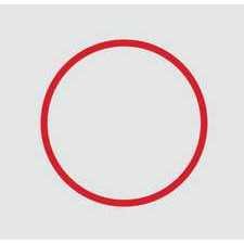 Trodat S-Printy Self-Inking Mini Stamp Red Circle