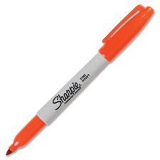 Sharpie Fine Point Permanent Marker, Orange