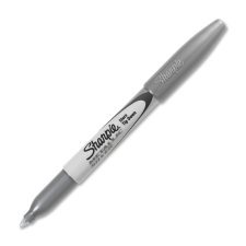 Sharpie Metallic Fine Permanent Marker, Silver