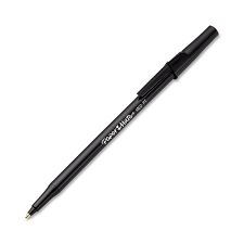 Paper Mate PMOP Stick Pen, Medium Black