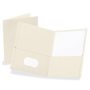 Twin Pocket Porfolio, White