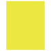 Hilroy Flourescent Bristol Board, Yellow