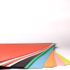 Pacon® 4-Ply Railroad Board, Assorted Colours, 100/pkg