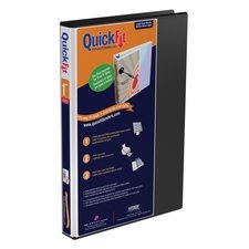 Deluxe Quickfit Legal D Ring View Binders, 1"