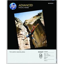 HP Advanced Photo Paper, 8 1/2" x 11"