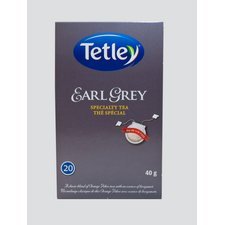 Tetley Drawstring Tea Bags, Earl Grey