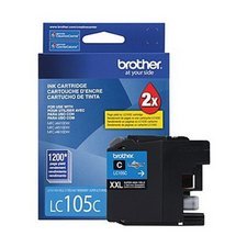 Brother Inkjet Cartridge High Yield LC105CXXL Cyan